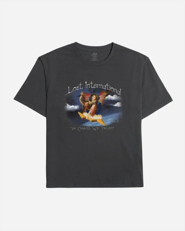 Lost ENTERPRISES Celestial Boxy Tee - VINTAGE BLACK sold by Sun Diego Boardshops