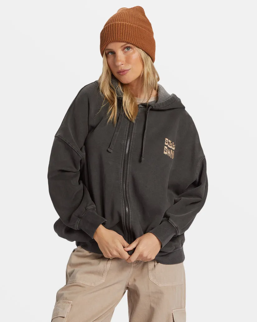Billabong Riptide Zip Hoodie - BLACK SANDS sold by Sun Diego Boardshops