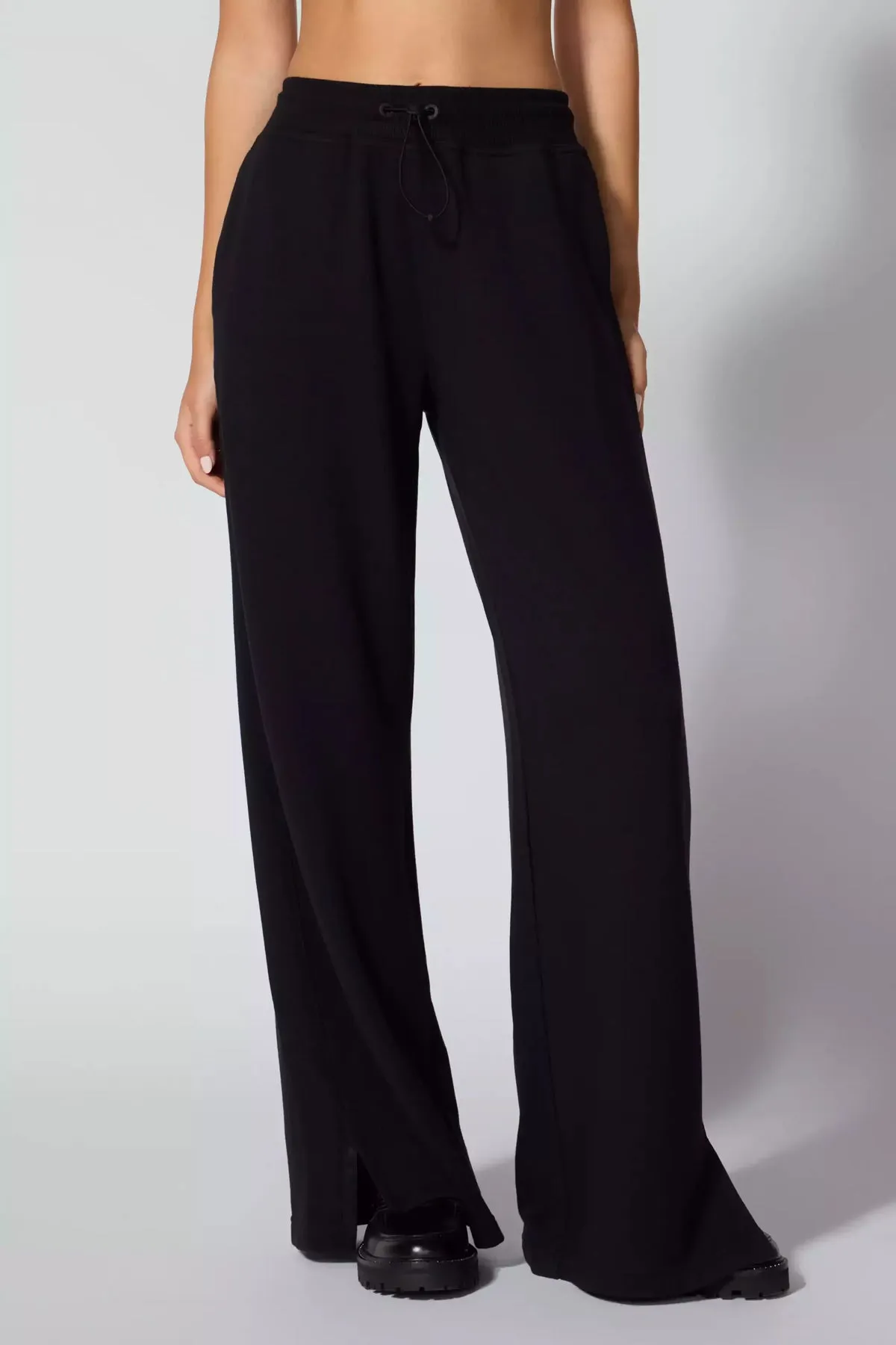 MPG Sport Women Serenity Wide Leg Pant - BLACK sold by Sun Diego Boardshops