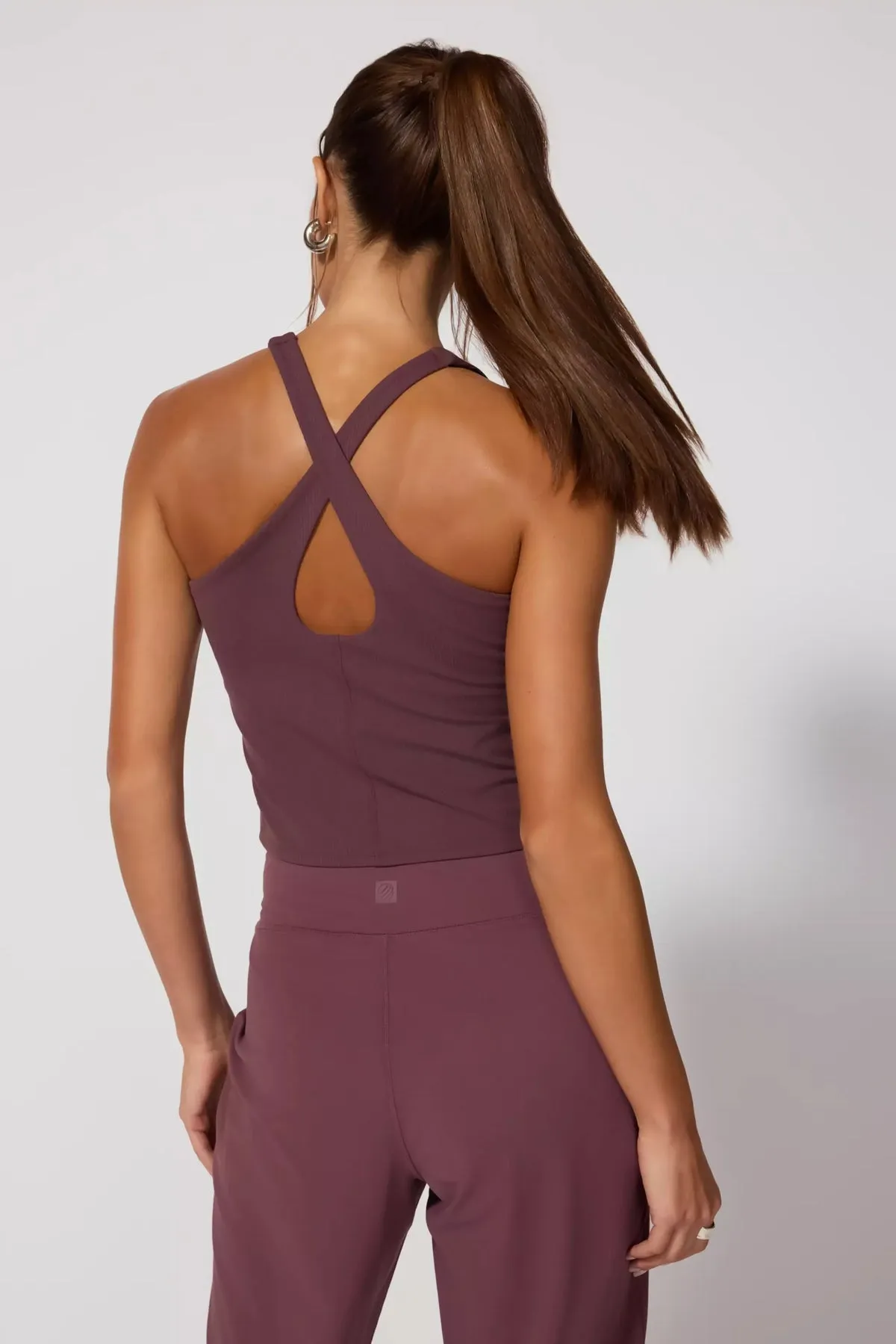 MPG Sport Women Ribbed Studio Tank - HUCKLEBERRY sold by Sun Diego Boardshops product image thumbnail 2