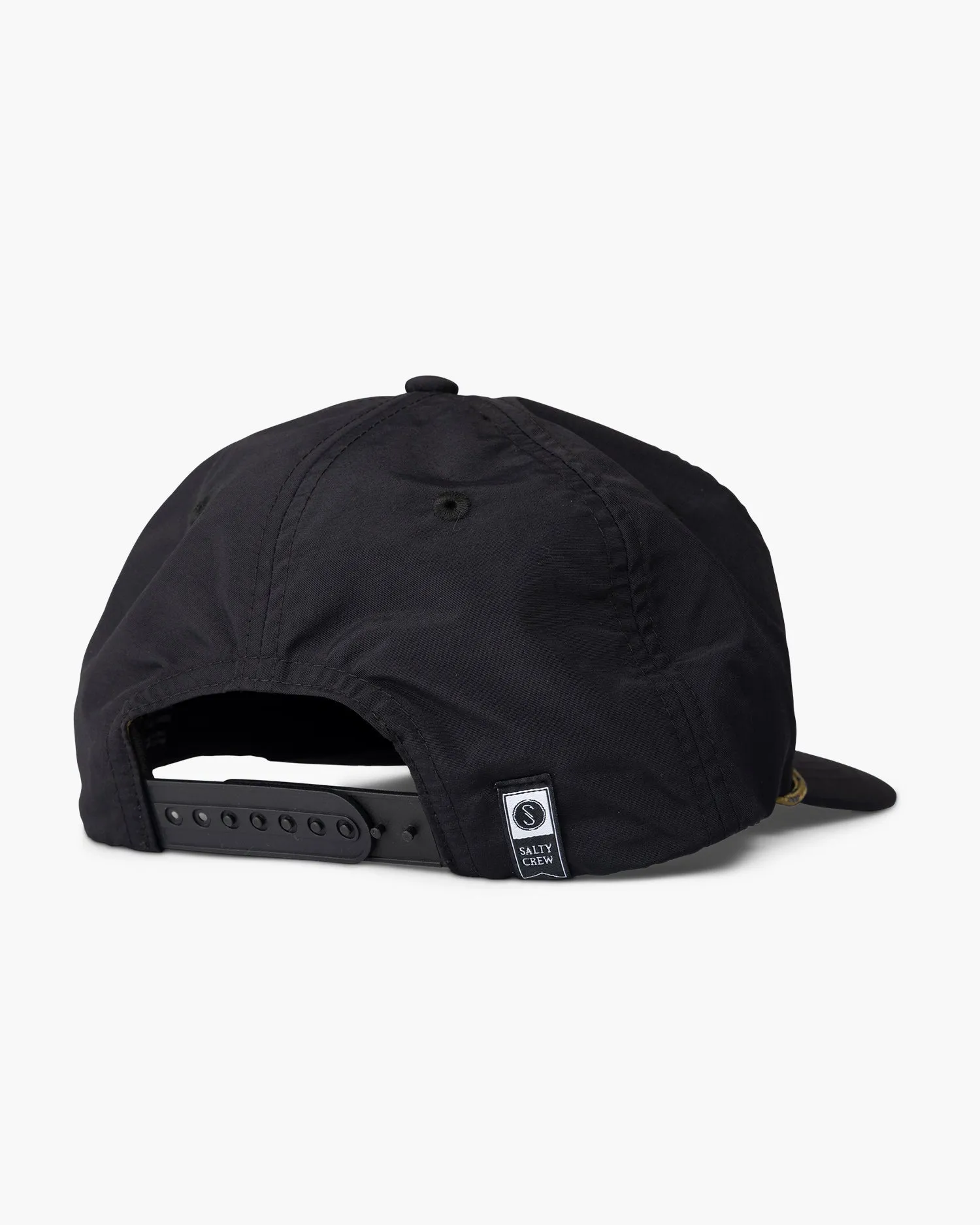 Salty Crew Steadfast 5 Panel Hat - BLACK sold by Sun Diego Boardshops product image thumbnail 2