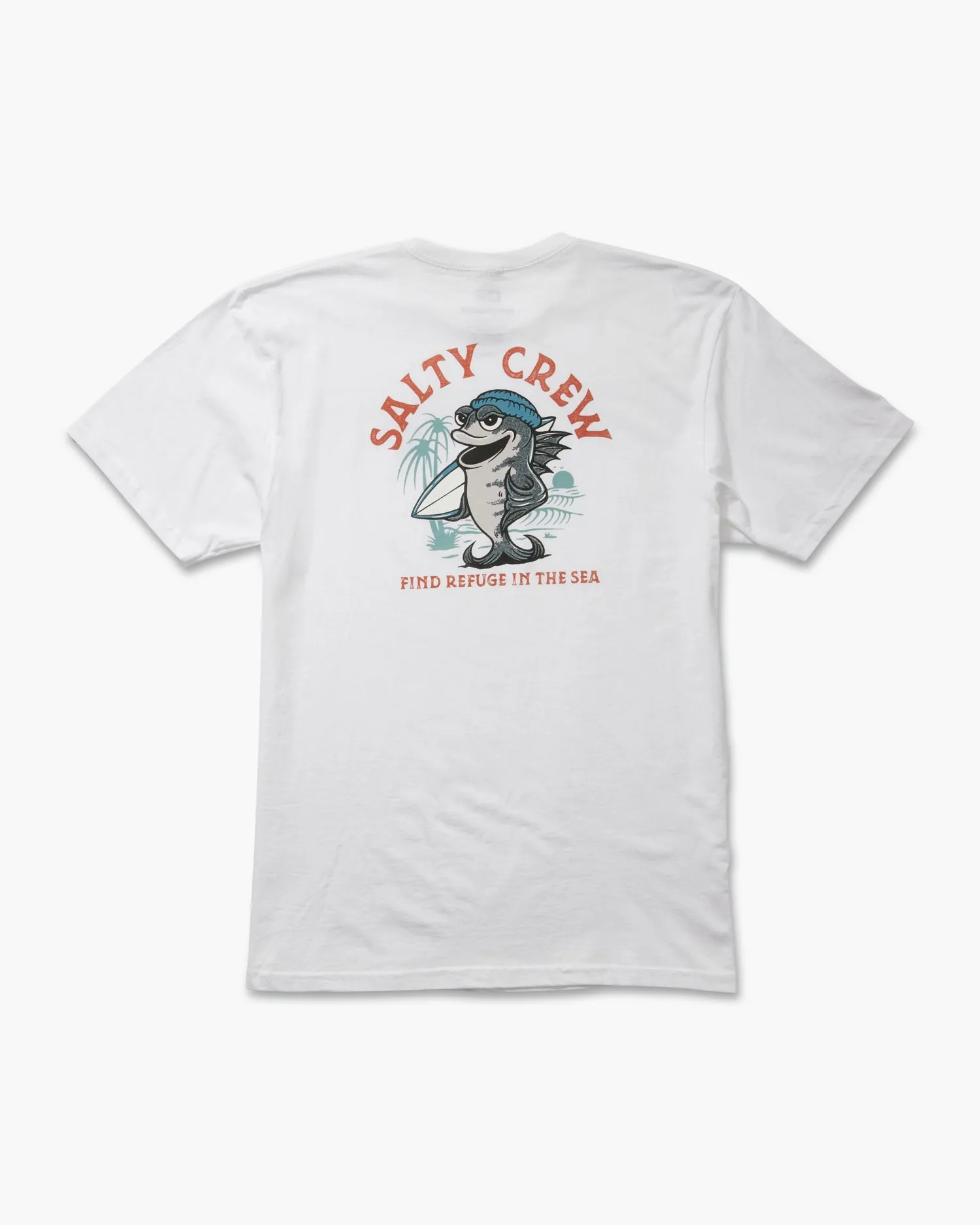 Salty Crew Free Surf S/S Classic Tee - WHITE sold by Sun Diego Boardshops