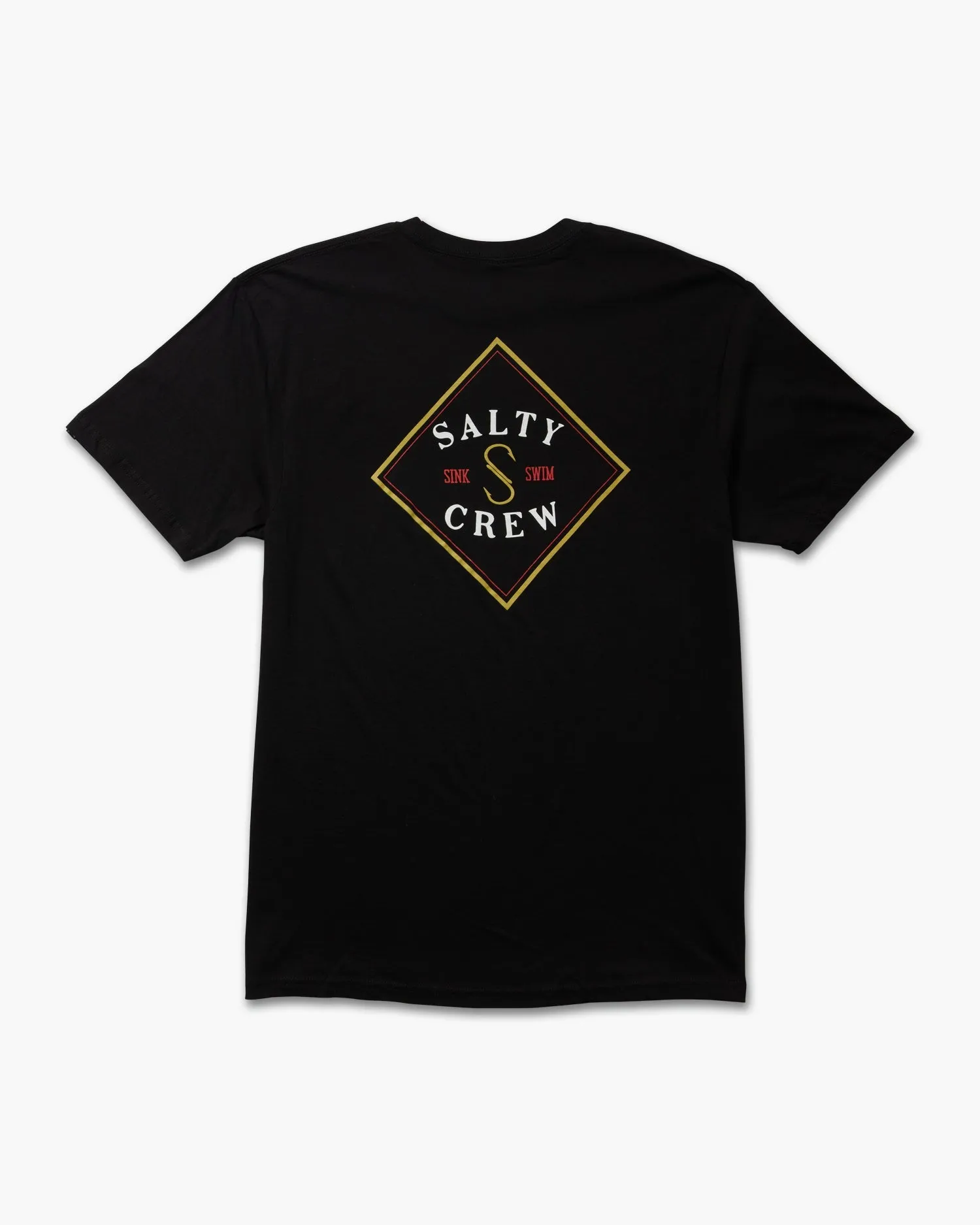 Salty Crew Tippet Color S/S Classic Tee - BLACK sold by Sun Diego Boardshops