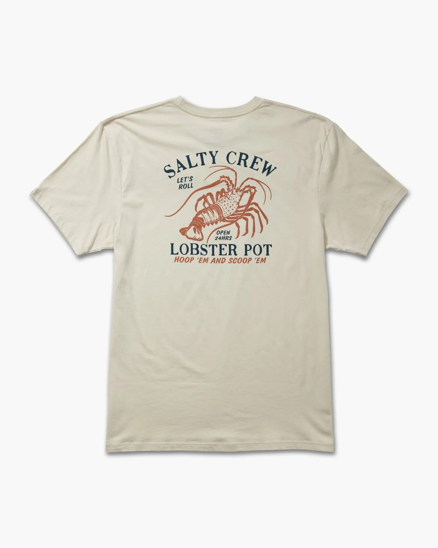 Salty Crew Lobster Pot S/S Premium Tee - BONE sold by Sun Diego Boardshops
