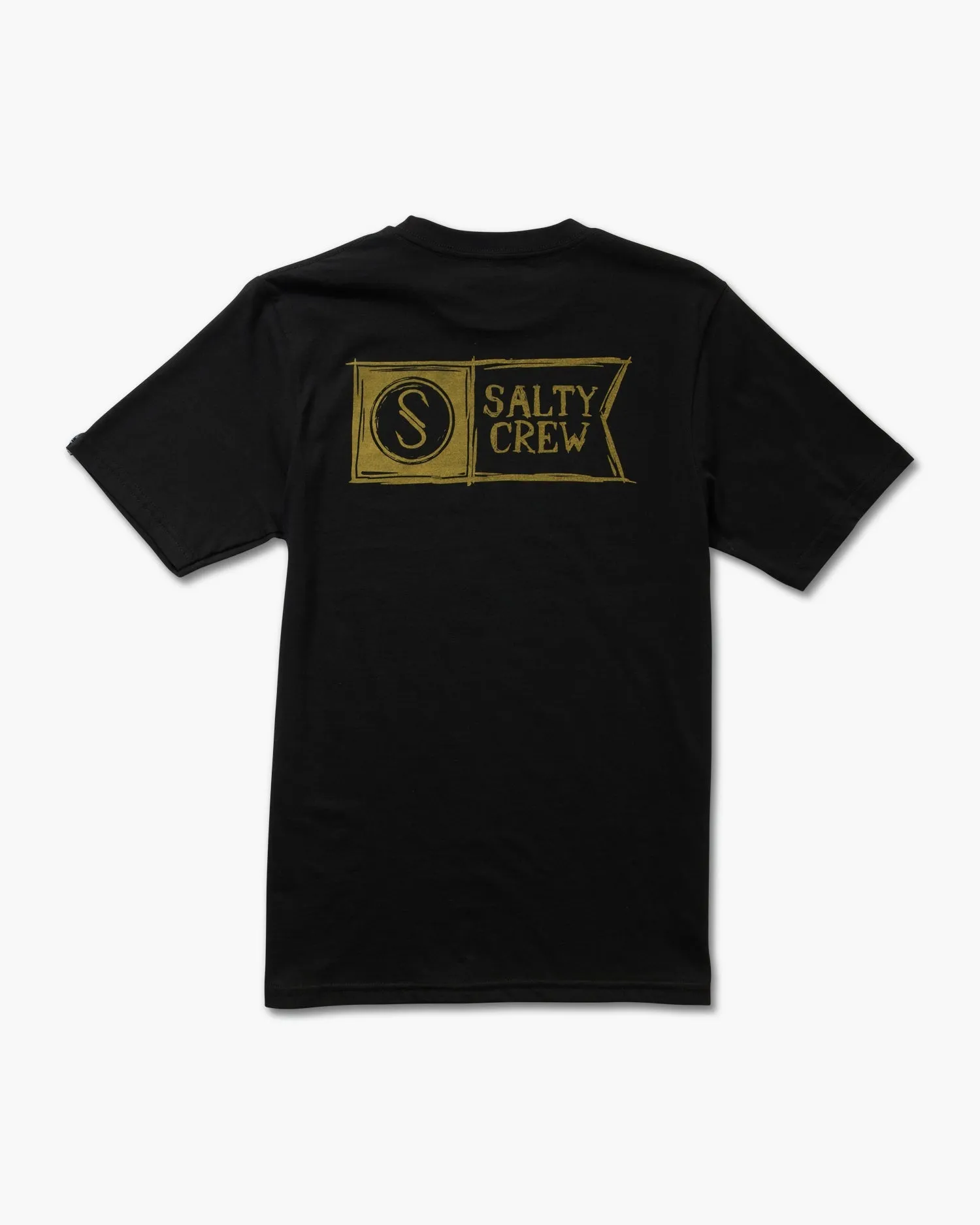 Salty Crew Sketchy Alpha S/S Premium Tee - BLACK sold by Sun Diego Boardshops