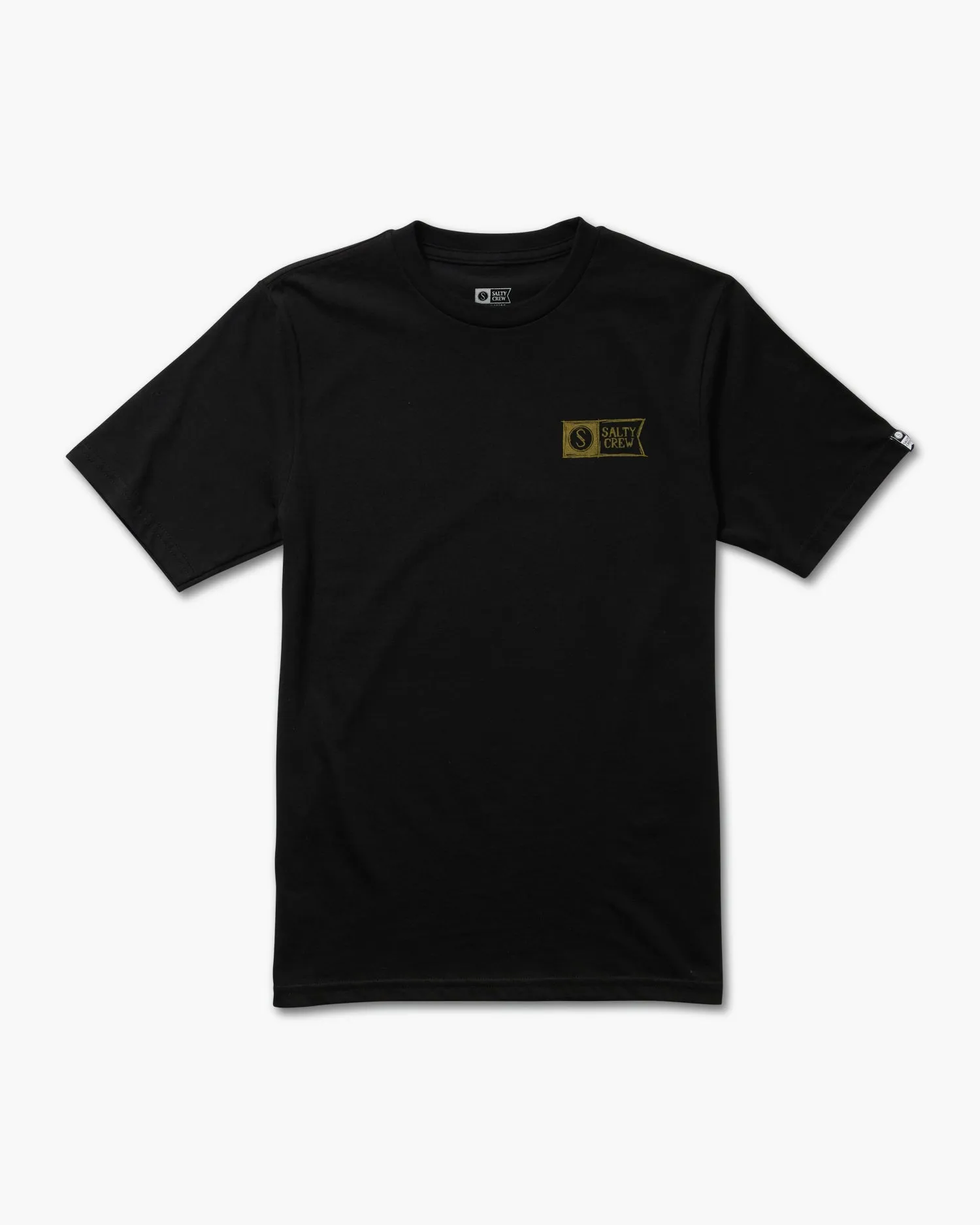 Salty Crew Sketchy Alpha S/S Premium Tee - BLACK sold by Sun Diego Boardshops product image thumbnail 2