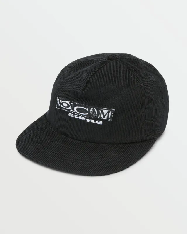 Volcom Lib Stone Legacy Adjustable Hat - BLACK sold by Sun Diego Boardshops