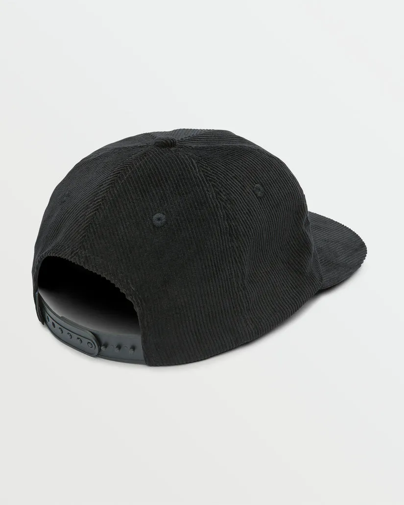 Volcom Lib Stone Legacy Adjustable Hat - BLACK sold by Sun Diego Boardshops product image thumbnail 2