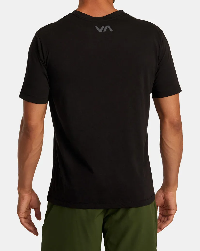 RVCA VA RVCA Blur Tee - BLACK 2 sold by Sun Diego Boardshops product image thumbnail 2