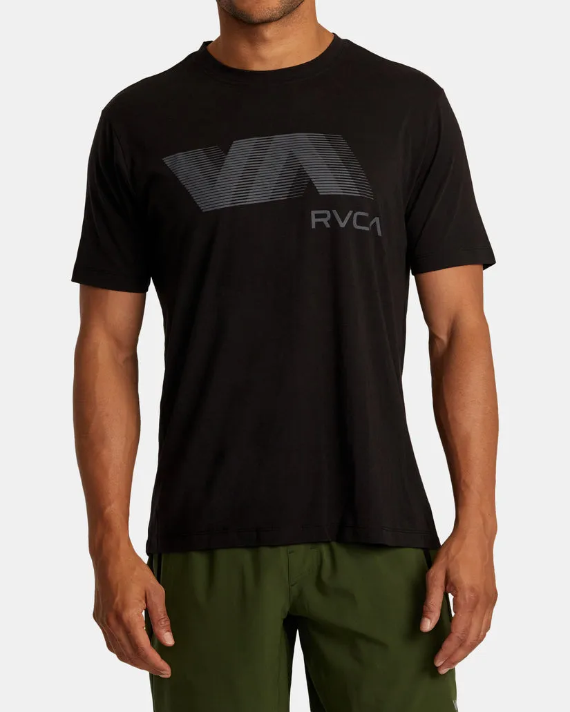 RVCA VA RVCA Blur Tee - BLACK 2 sold by Sun Diego Boardshops