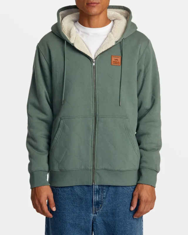 RVCA ARROW ZIP HOODIE - JADE made by RVCA