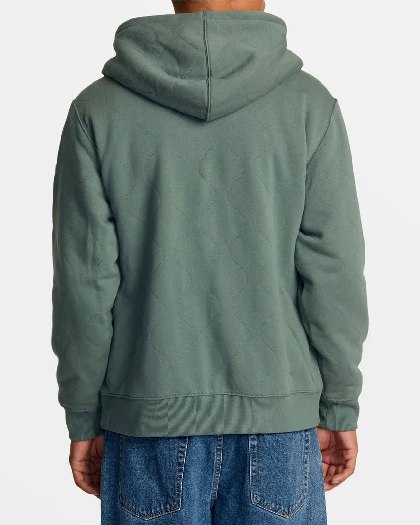 RVCA ARROW ZIP HOODIE - JADE sold by Sun Diego Boardshops product image thumbnail 2