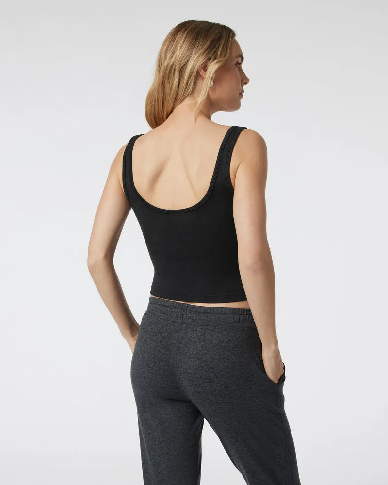 Vuori Halo Essential Tank - BLACK HEATHER sold by Sun Diego Boardshops product image thumbnail 2