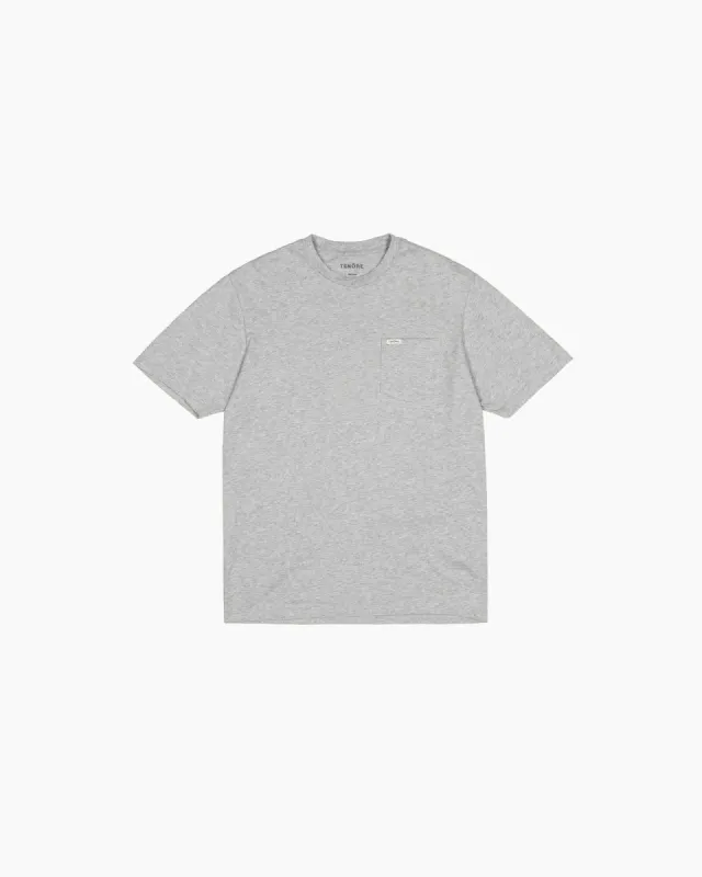 Tenore Classic Pocket Tee - HEATHER GREY sold by Sun Diego Boardshops