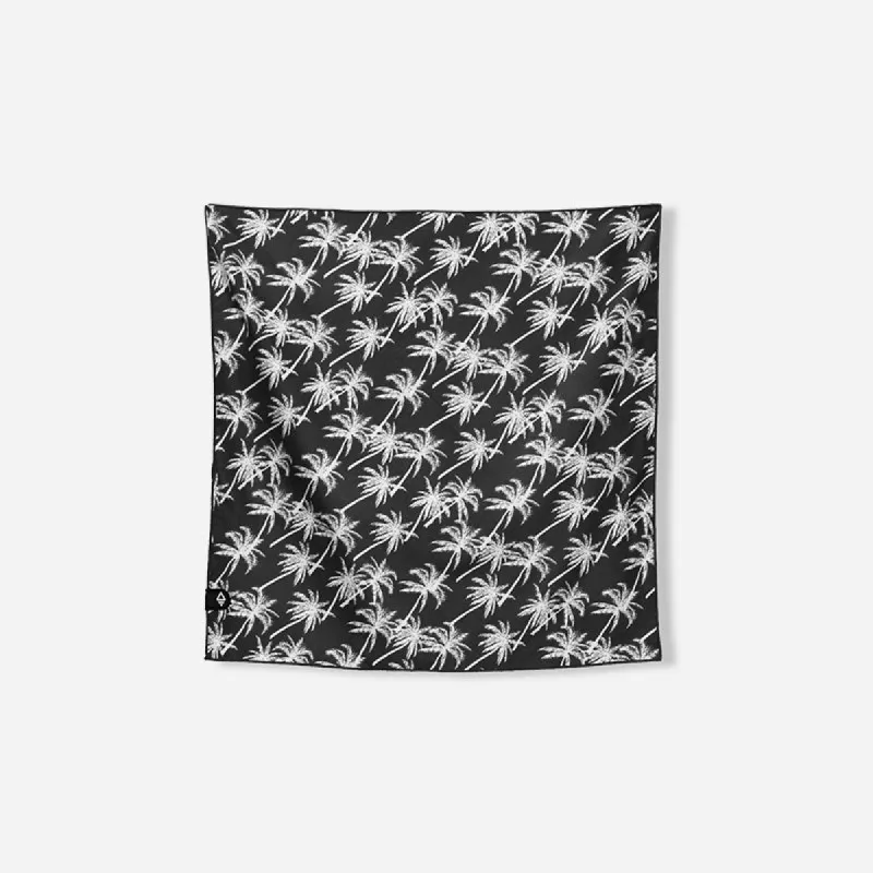 Nomadix Bandana Towel - BUNCH PALMS BLACK sold by Sun Diego Boardshops
