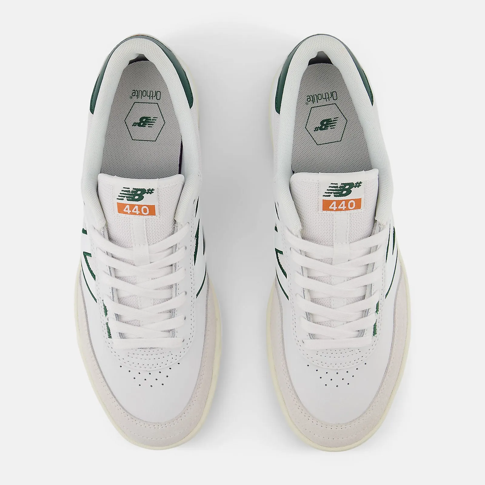 New Balance Numeric 440 V2 - WHITE/GREEN sold by Sun Diego Boardshops product image thumbnail 2