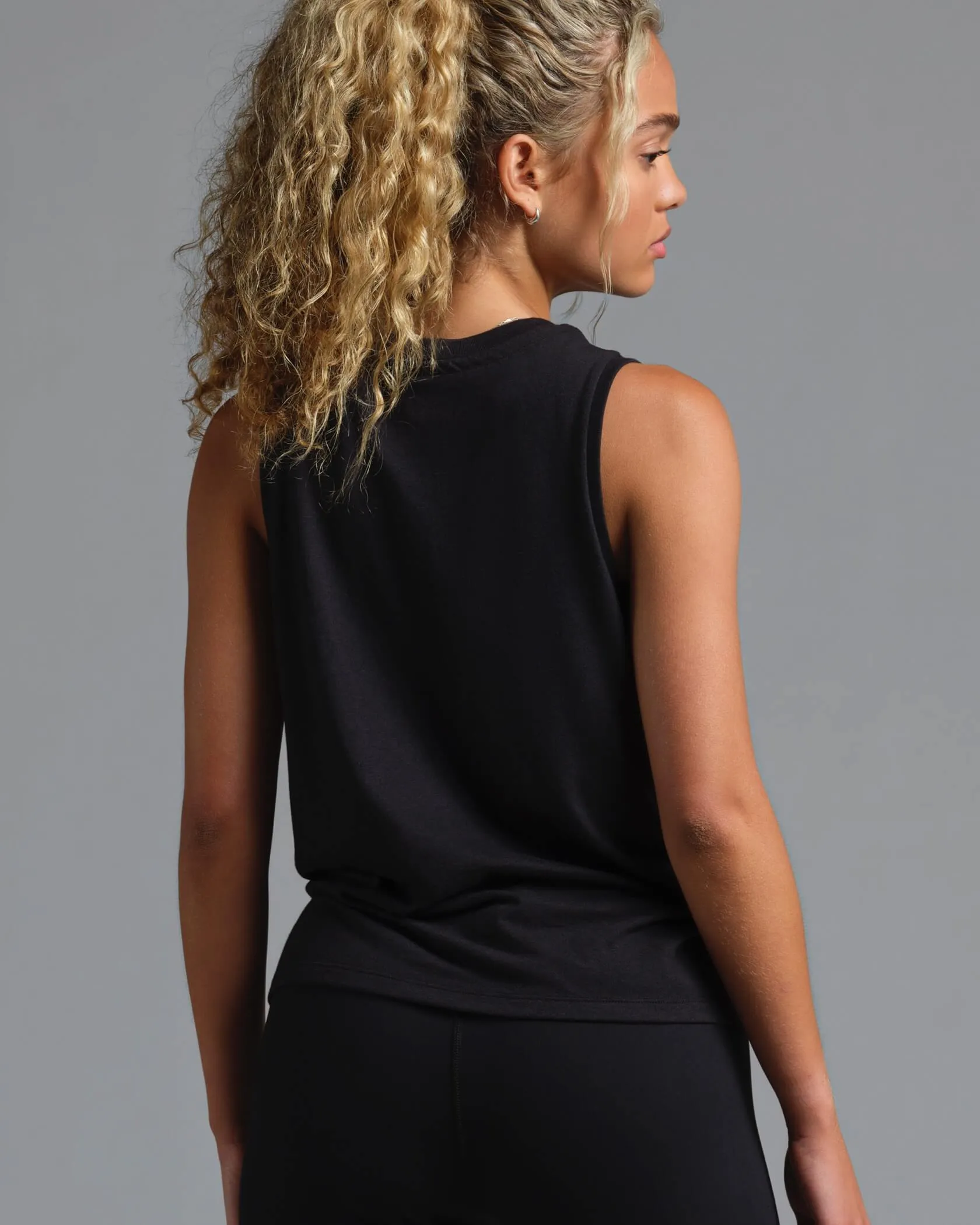 Municipal Women's Origin Tank - BLACK/WHITE sold by Sun Diego Boardshops product image thumbnail 2