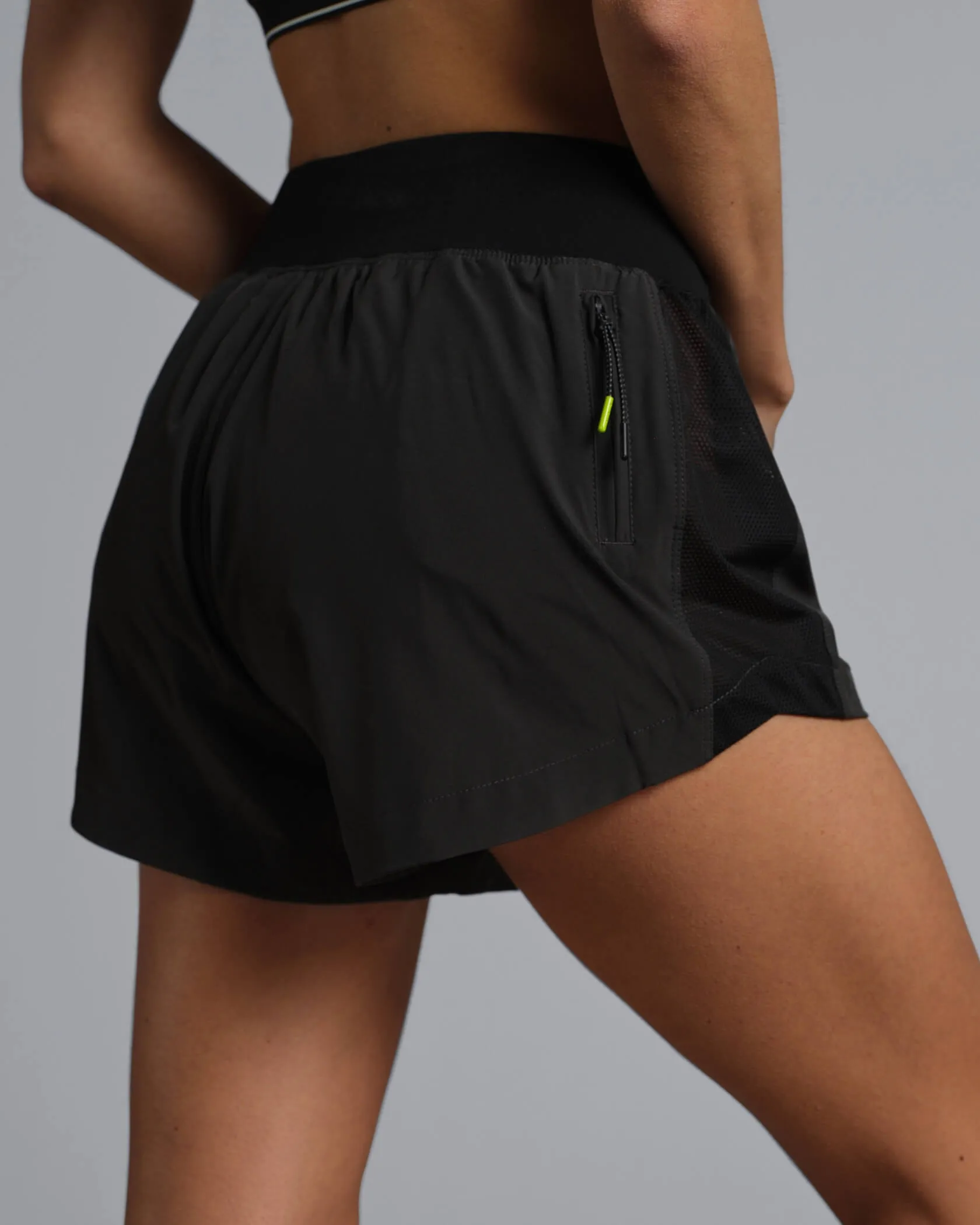 Municipal Women's Daybreak Active Shorts - ASPHALT sold by Sun Diego Boardshops product image thumbnail 2