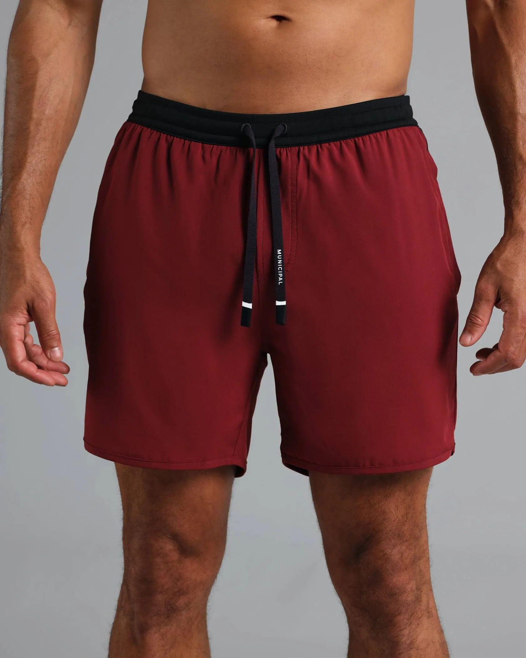 Municipal Daybreak Lined Shorts - CARDINAL BLACK sold by Sun Diego Boardshops