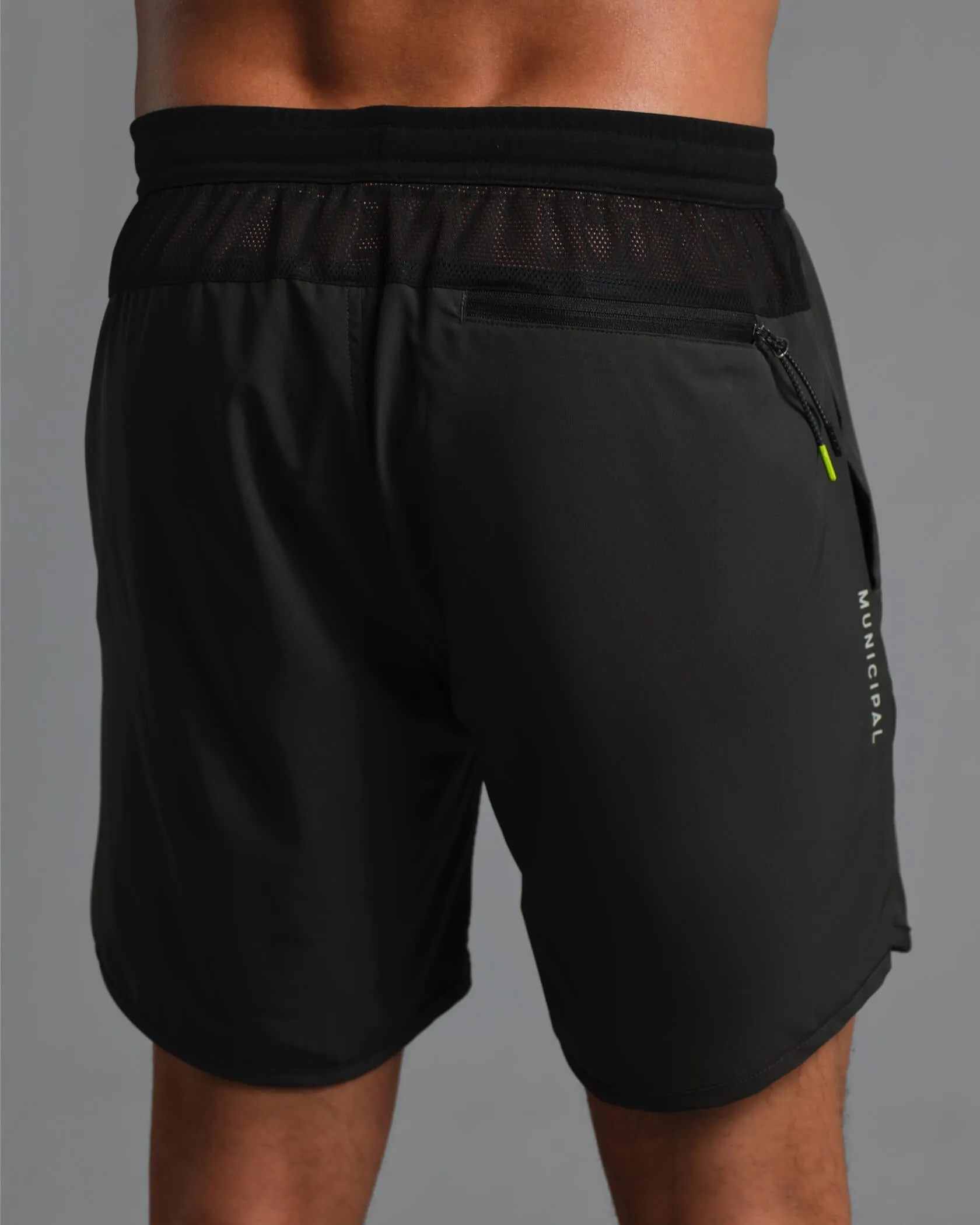 Municipal Daybreak Lined Shorts - ASPHALT sold by Sun Diego Boardshops product image thumbnail 2
