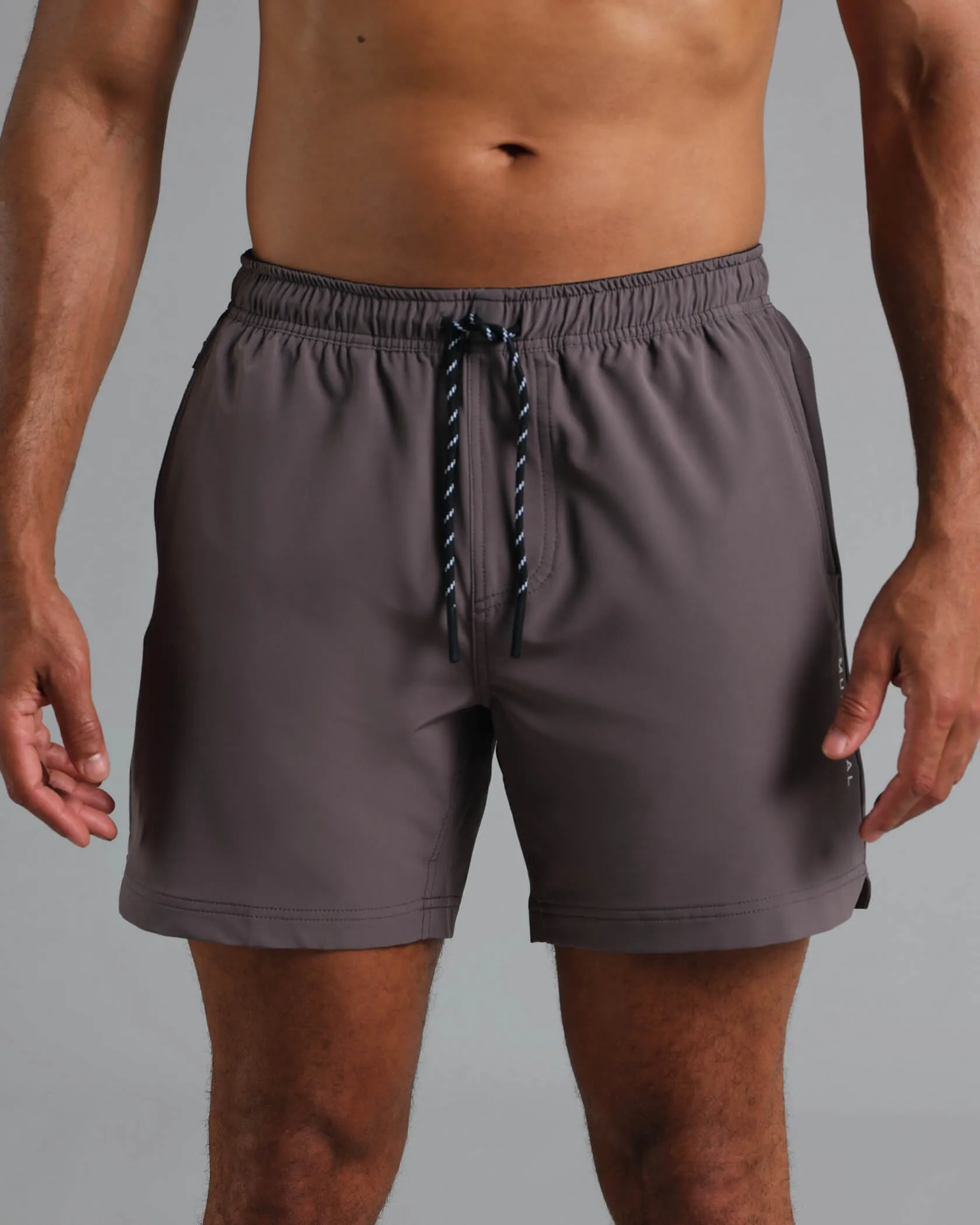 Municipal 4:AM Club Training Shorts - CHARCOAL sold by Sun Diego Boardshops