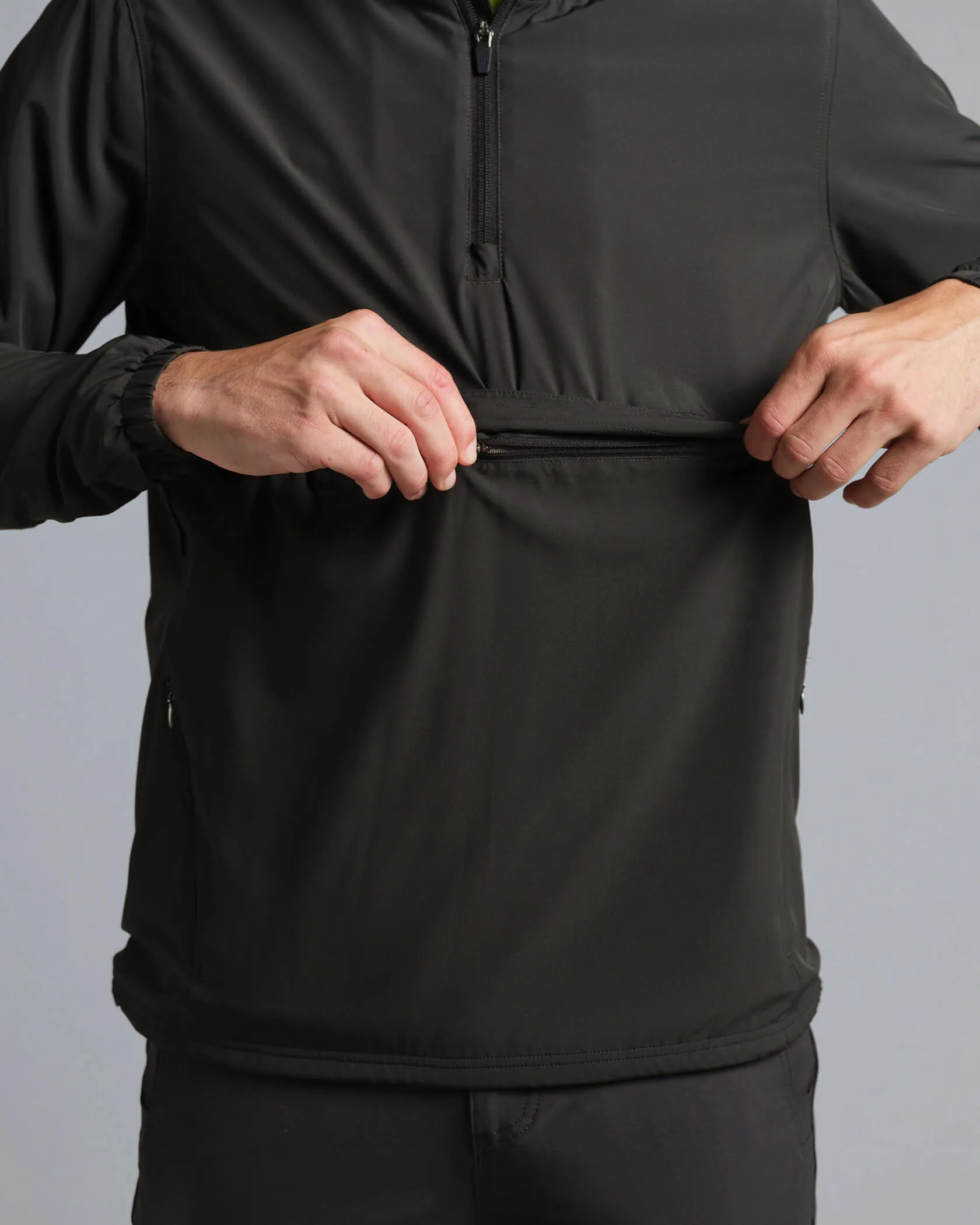 Municipal Sport Utility Anorak - ASPHALT sold by Sun Diego Boardshops product image thumbnail 3