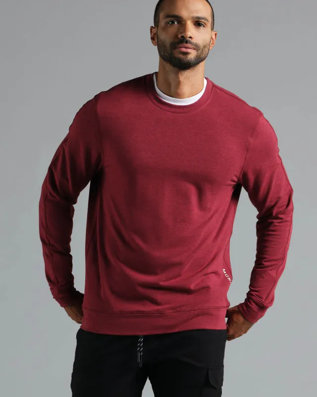 Municipal Town Crew - CARDINAL HEATHER sold by Sun Diego Boardshops