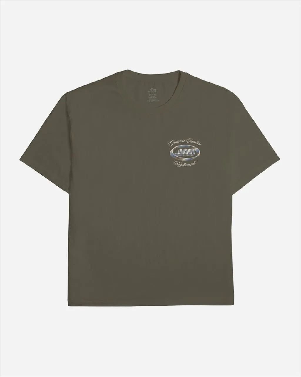 Lost ENTERPRISES GENUINE QUALITY BOXY TEE - DARK EARTH sold by Sun Diego Boardshops product image thumbnail 2