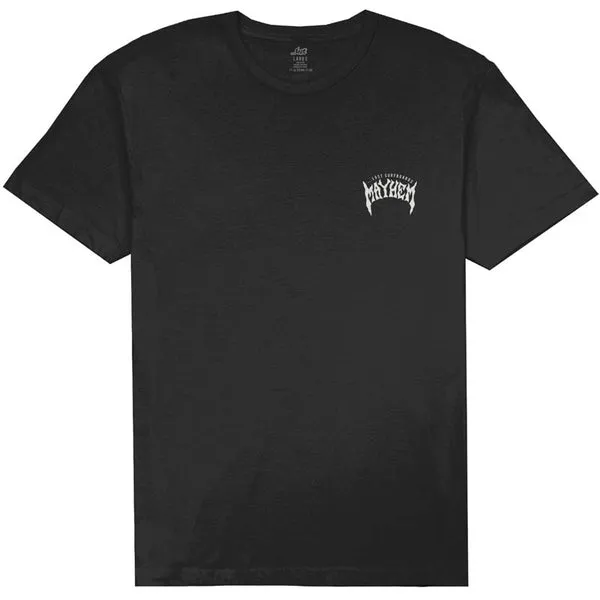 Lost ENTERPRISES MAYHEM DESIGNS TEE - BLACK sold by Sun Diego Boardshops product image thumbnail 2