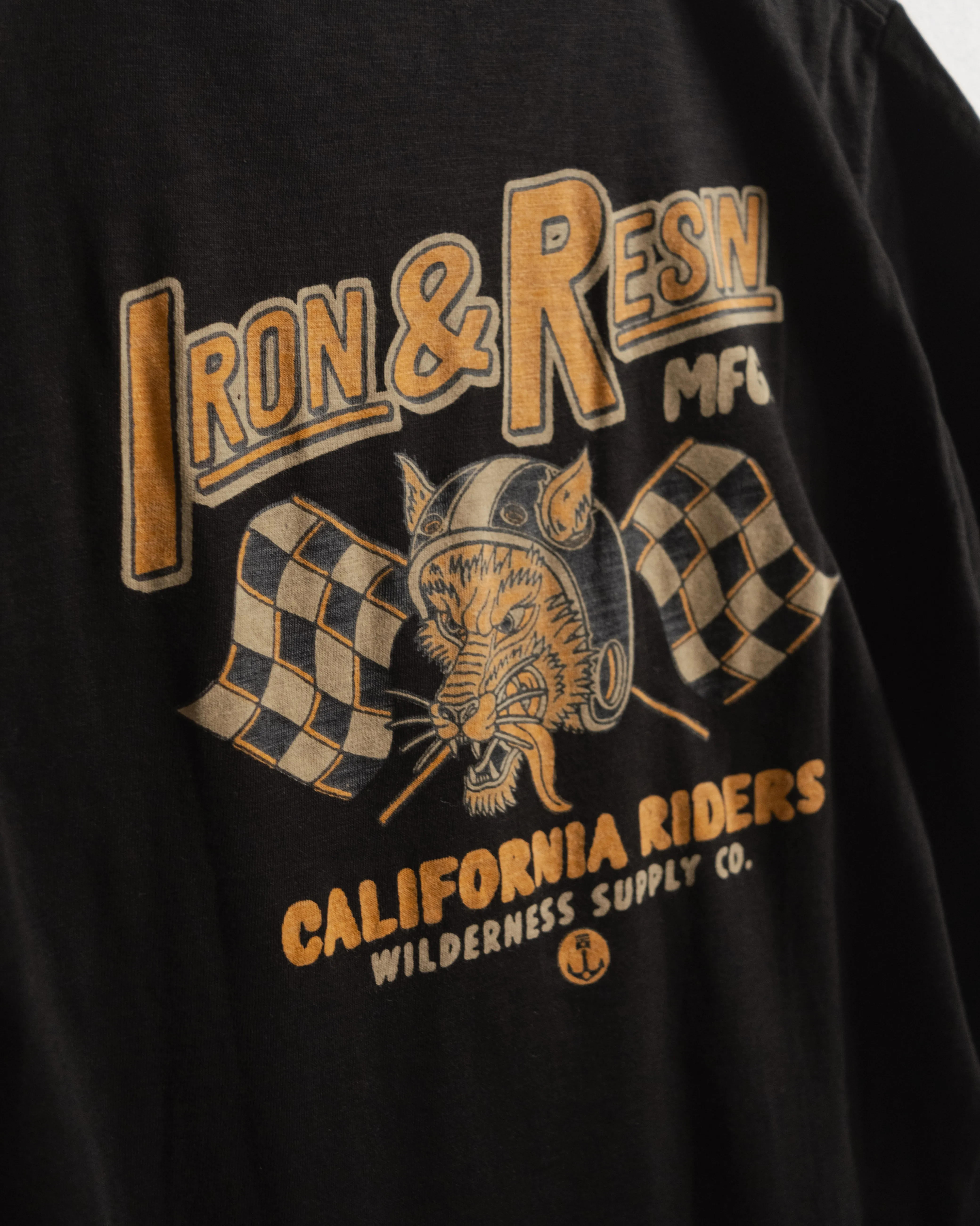 Iron & Resin California Riders Pocket Tee - BLACK sold by Sun Diego Boardshops product image thumbnail 3