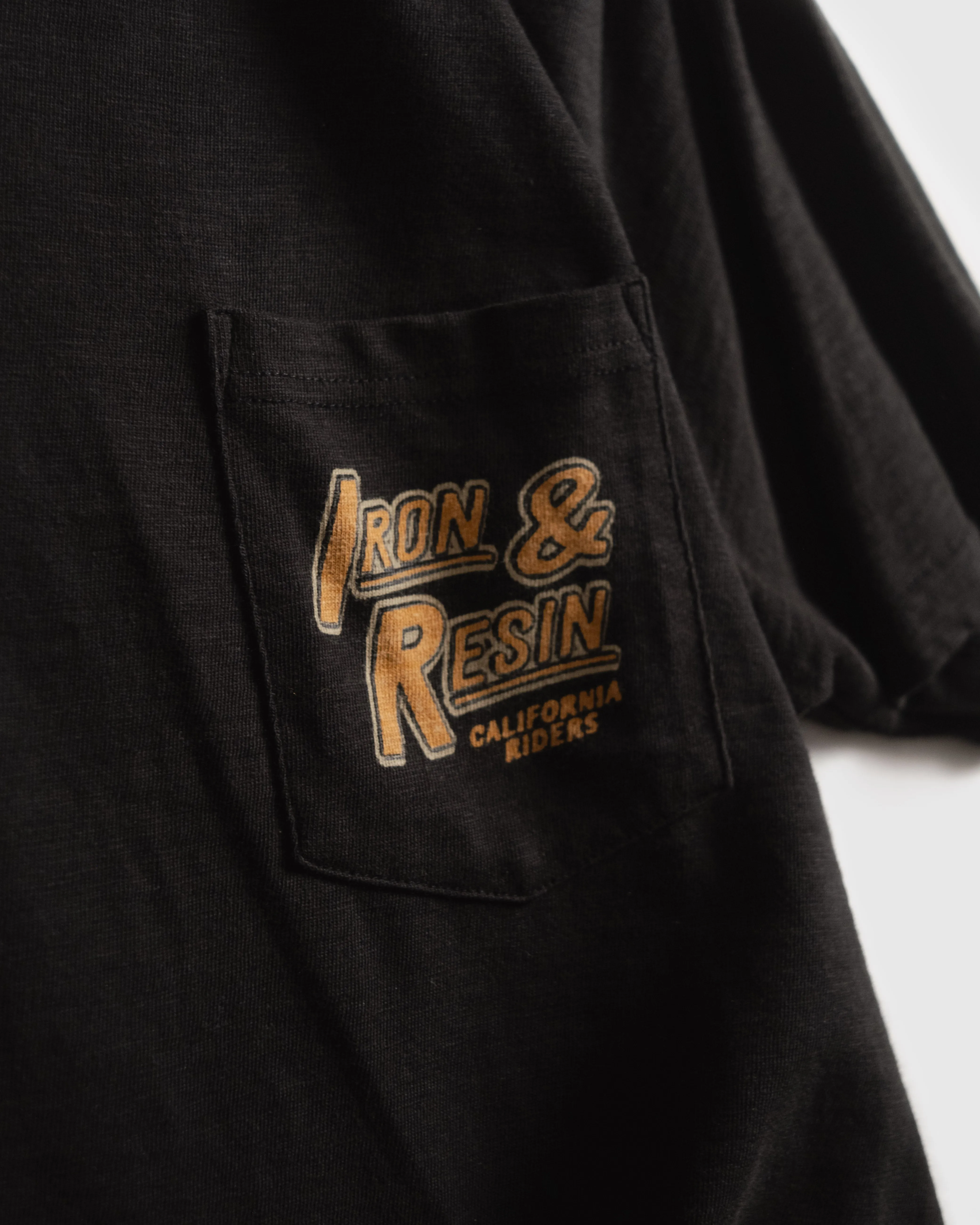 Iron & Resin California Riders Pocket Tee - BLACK sold by Sun Diego Boardshops product image thumbnail 4