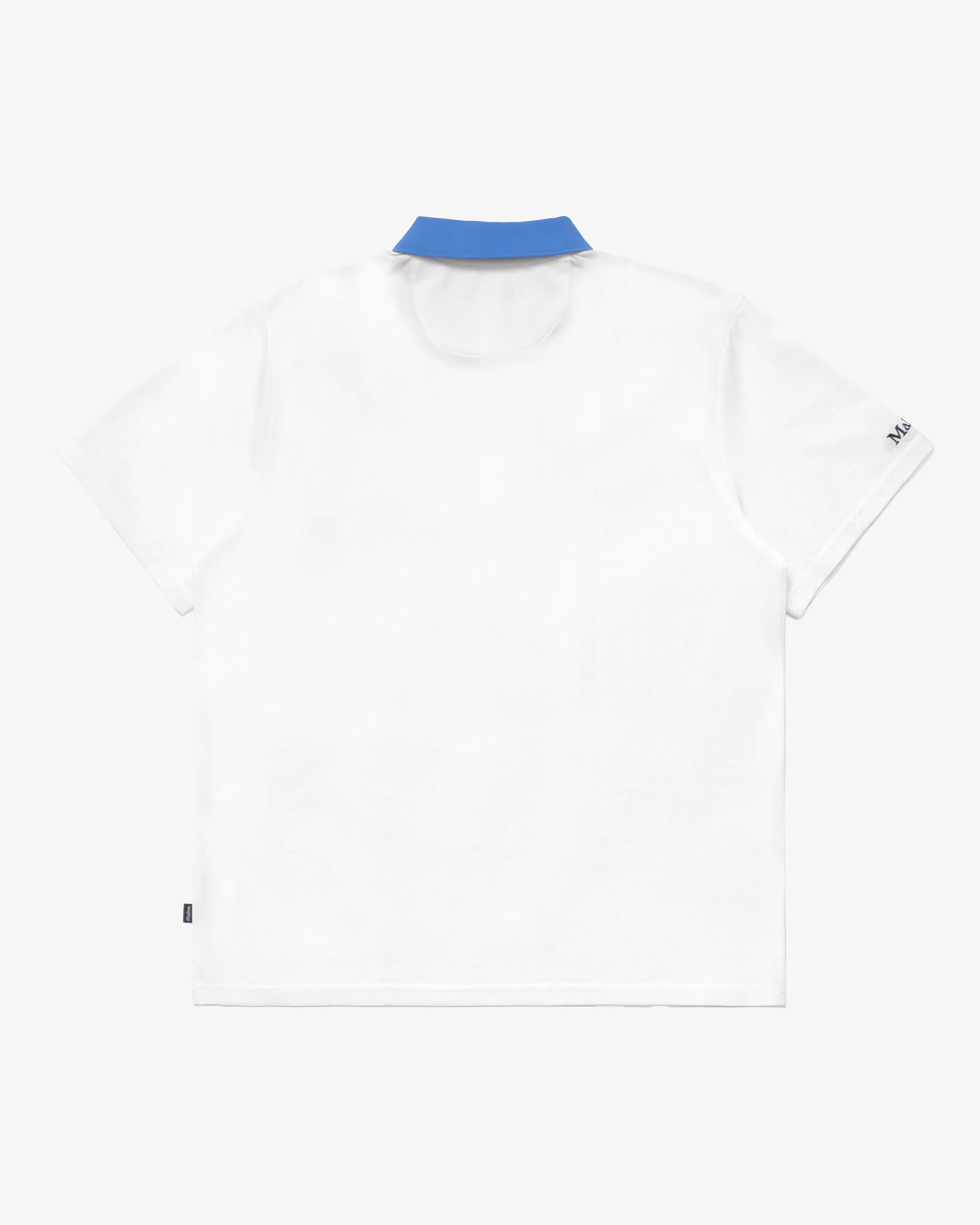 Malbon Fishing Buckets Pique Polo - White sold by Sun Diego Boardshops product image thumbnail 2