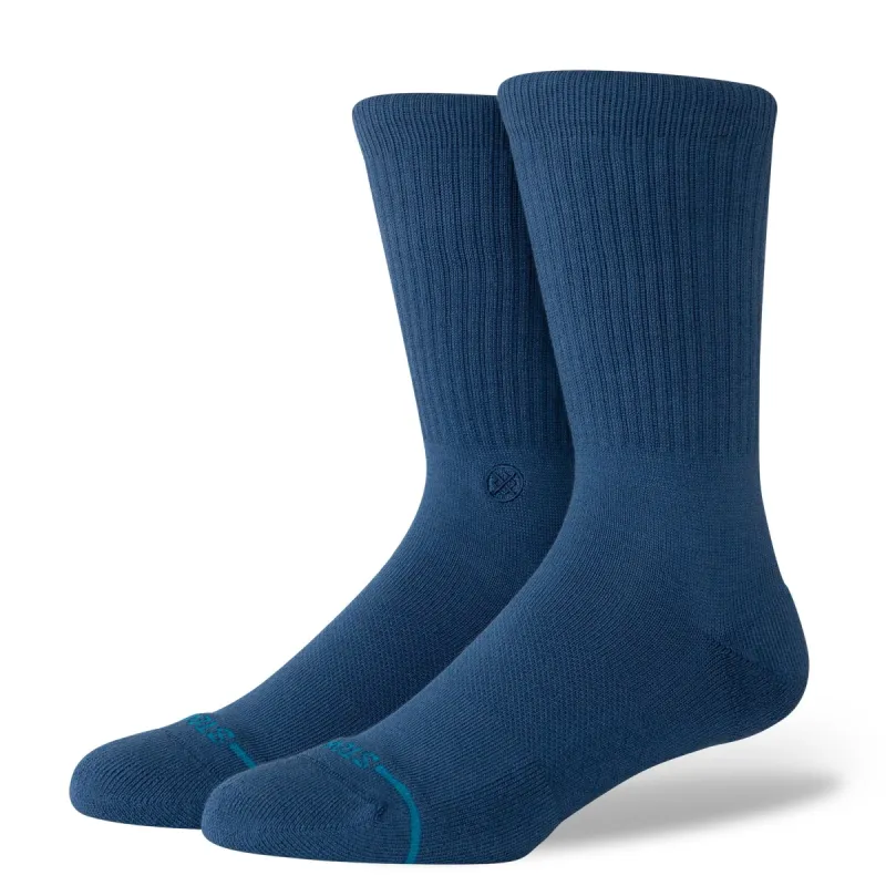 Stance Icon Crew Socks - DARK ROYAL sold by Sun Diego Boardshops