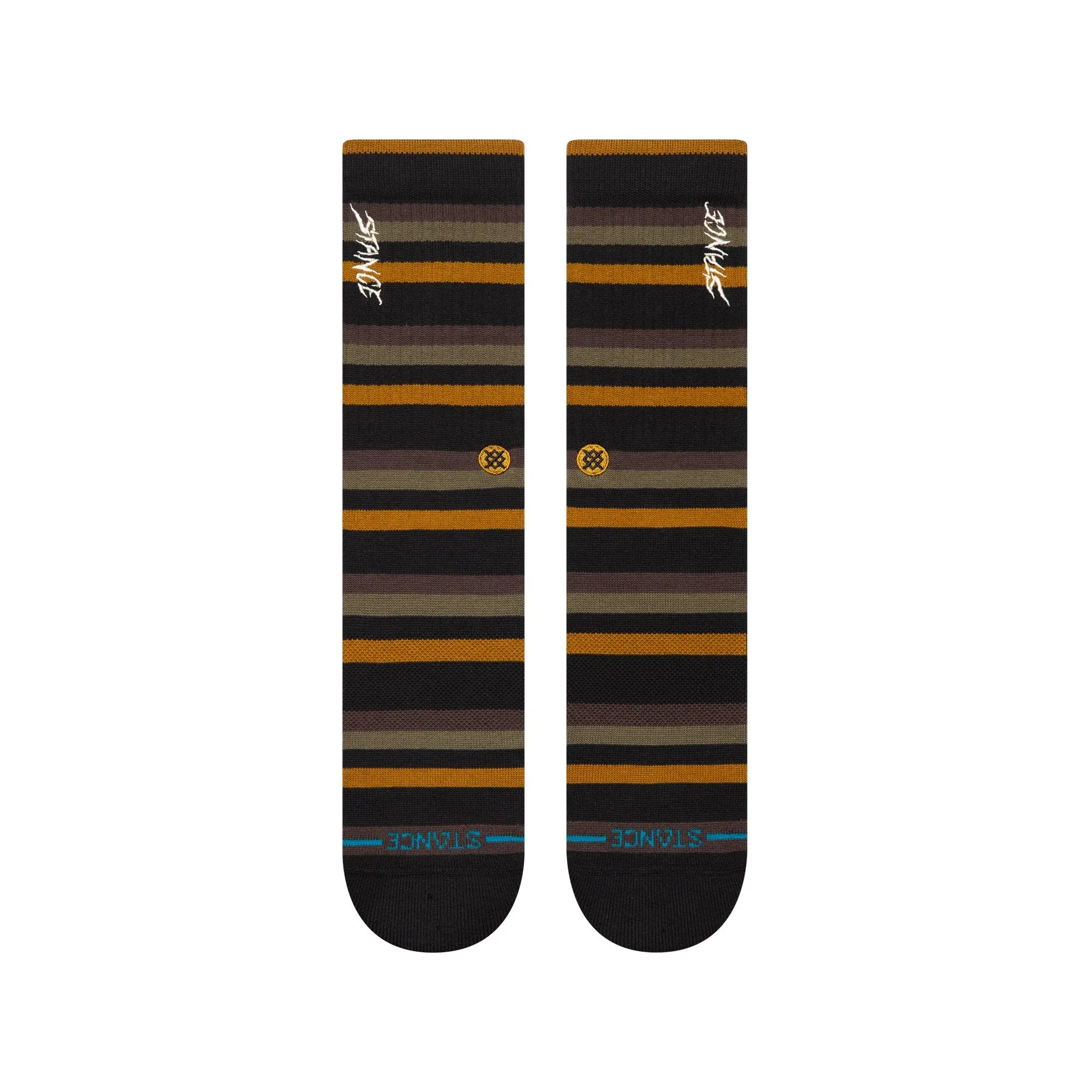 Stance Cotton Crew Medium Cushion Socks - BLACK sold by Sun Diego Boardshops product image thumbnail 2
