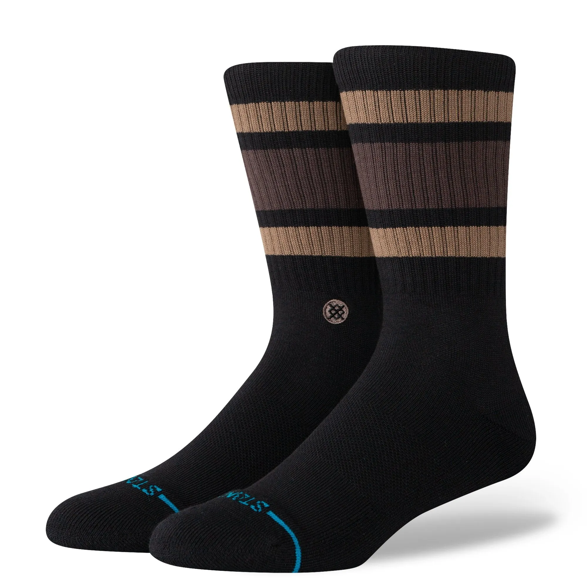 Stance Boyd Crew Socks - BROWN 2 sold by Sun Diego Boardshops