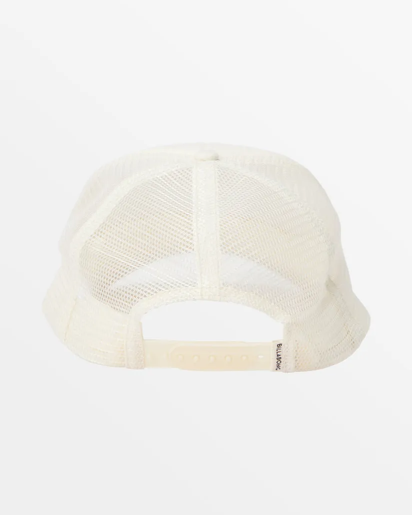 Billabong Pitstop Trucker Hat - WHITE sold by Sun Diego Boardshops product image thumbnail 2