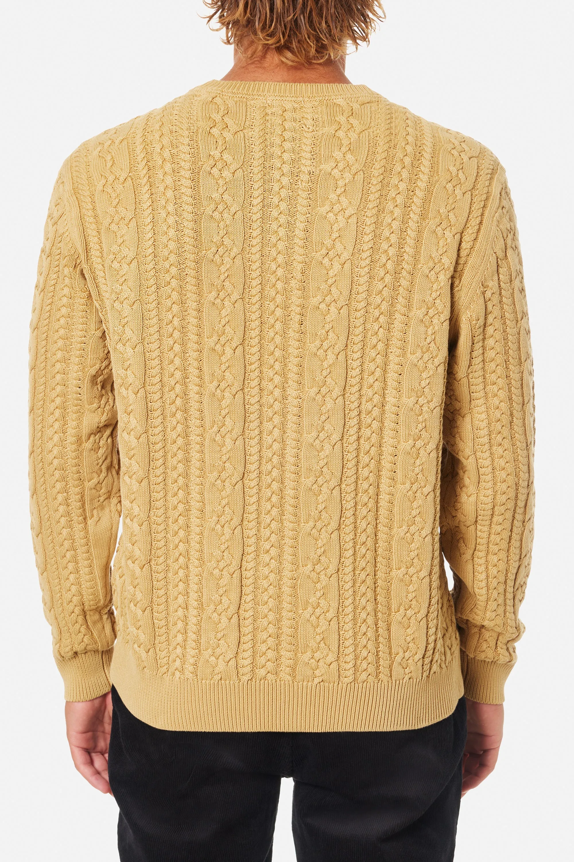 KATIN FISHERMAN SWEATER - DRIFTWOOD sold by Sun Diego Boardshops product image thumbnail 2