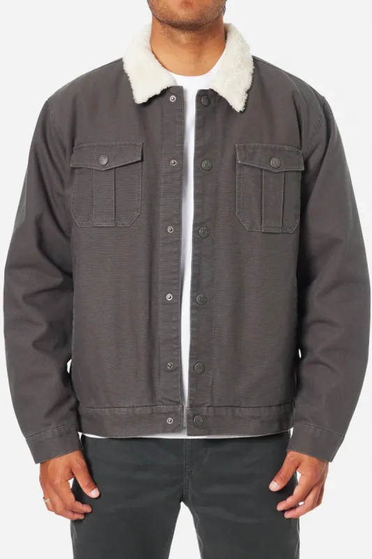 KATIN HARRIS CANVAS JACKET - BLACK WASH sold by Sun Diego Boardshops