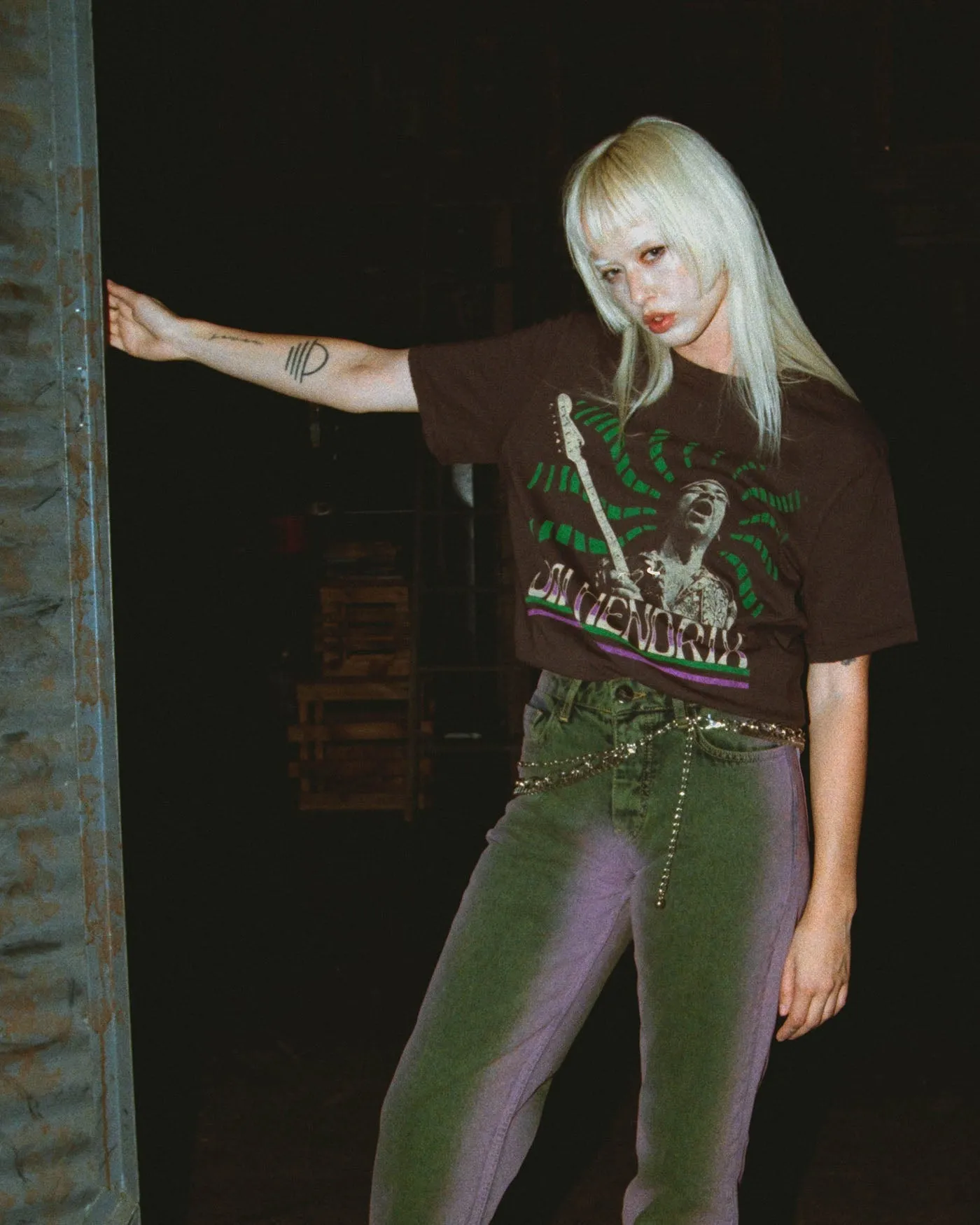 Junk Food Jimi Hendrix Vintage Tee - VINTAGE BLACK sold by Sun Diego Boardshops