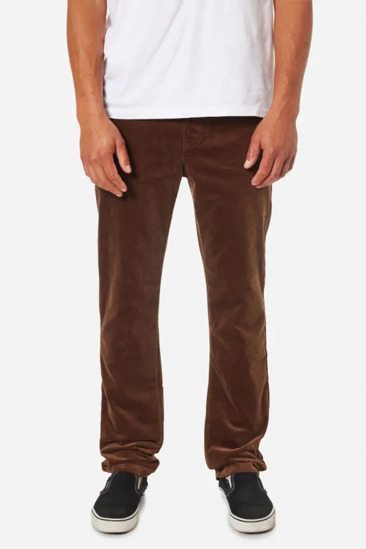 KATIN PIPELINE CORDUROY PANT - EARTH sold by Sun Diego Boardshops