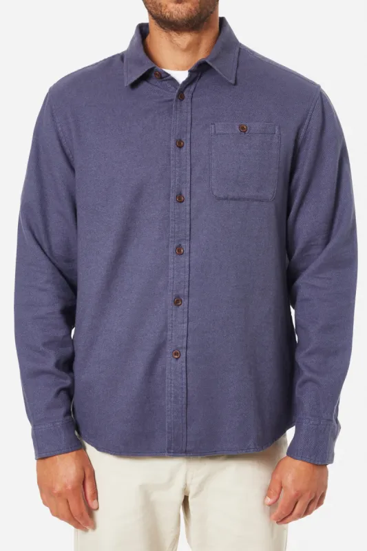 KATIN TWILLER FLANNEL - WASHED BLUE sold by Sun Diego Boardshops