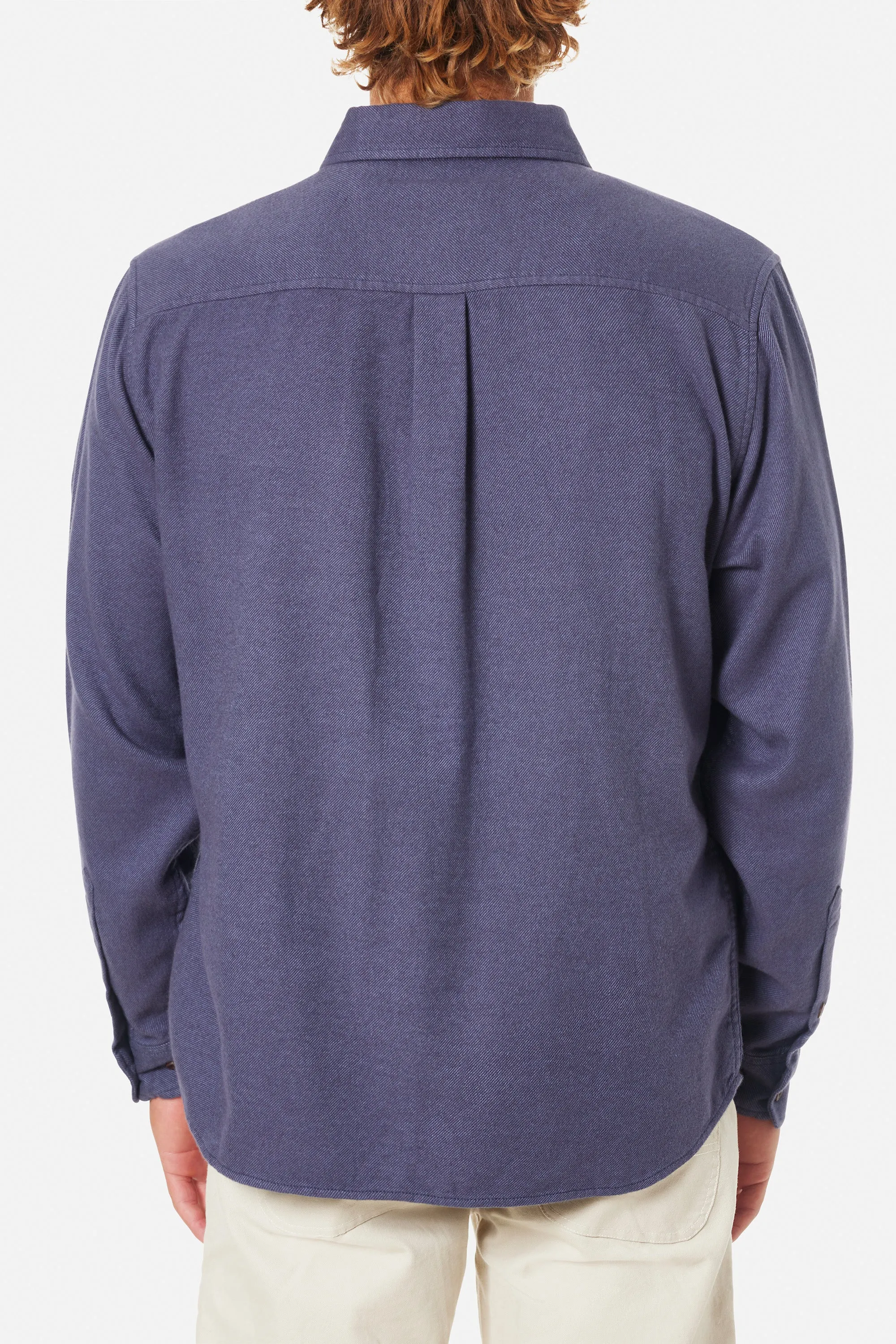 KATIN TWILLER FLANNEL - WASHED BLUE sold by Sun Diego Boardshops product image thumbnail 2