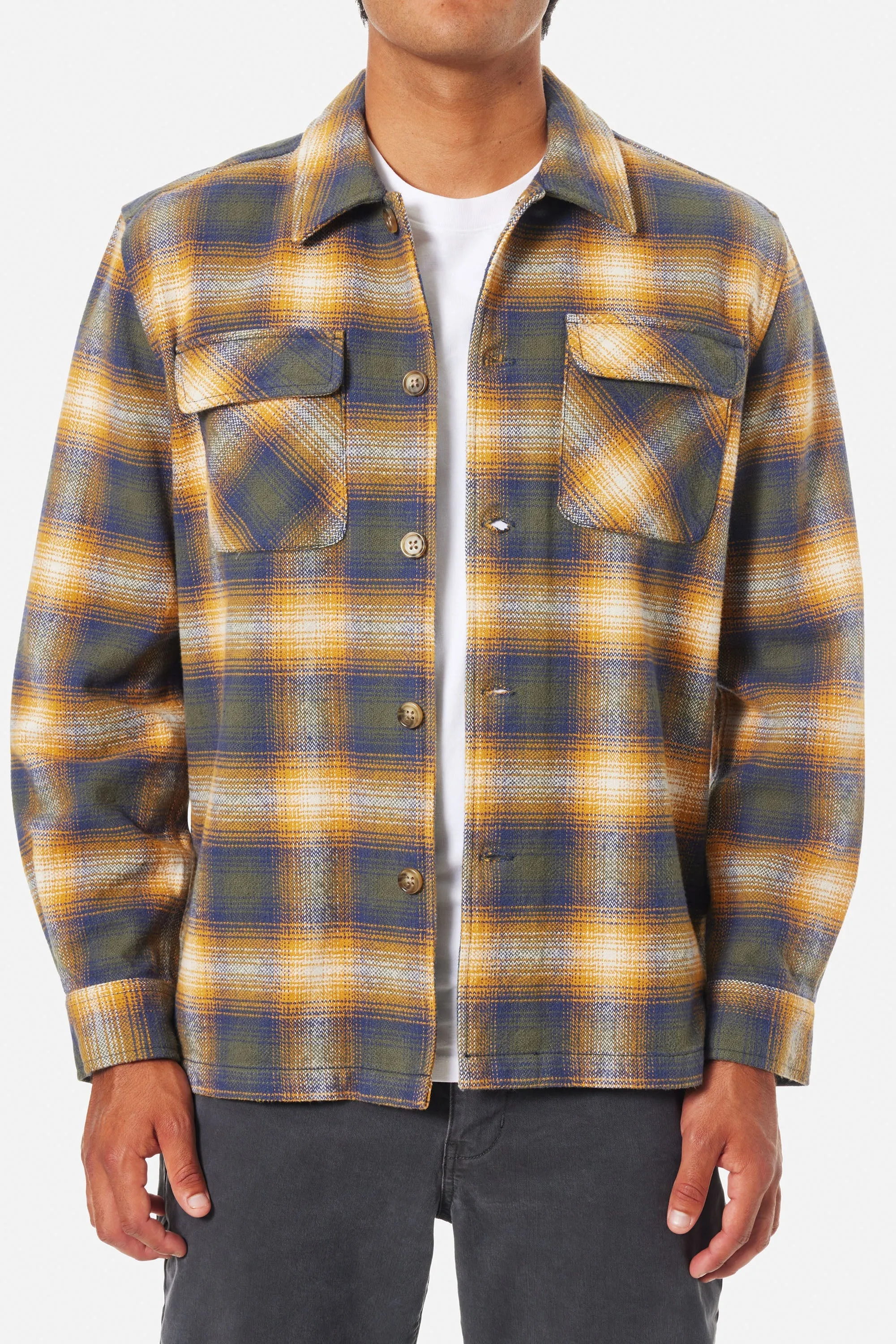 KATIN SHILOH SOLID FLANNEL - THYME sold by Sun Diego Boardshops product image thumbnail 2