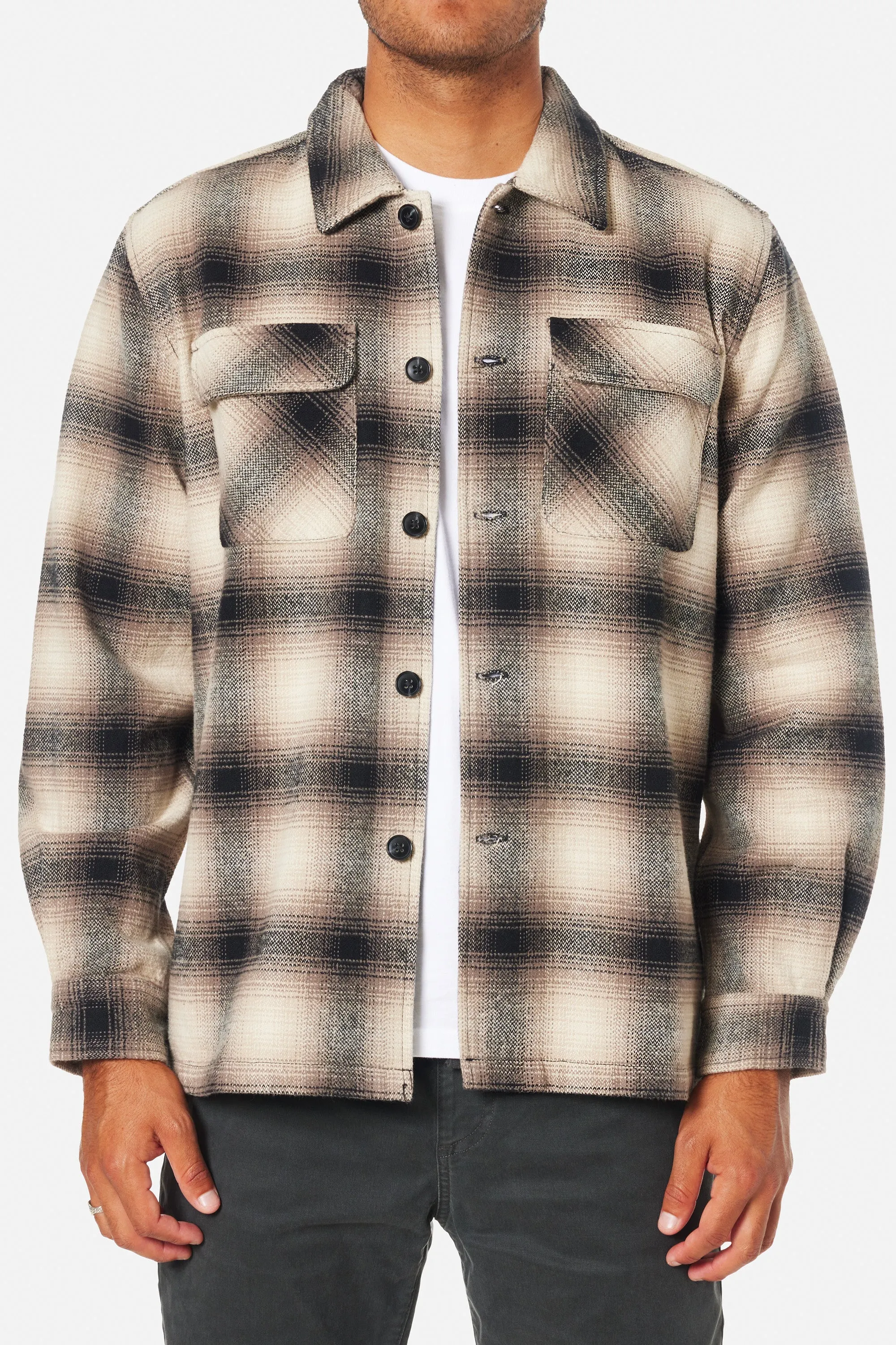 KATIN SHILOH FLANNEL - BLACK sold by Sun Diego Boardshops