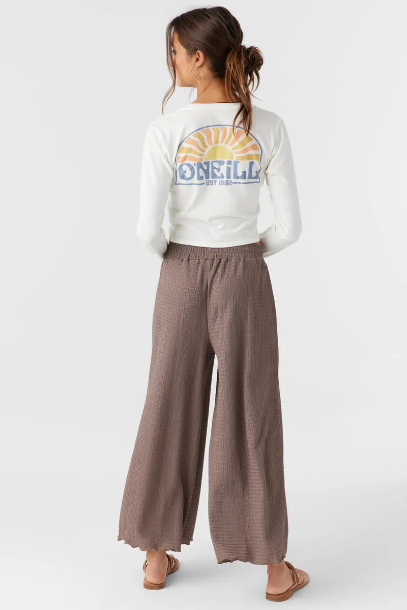 O'Neill BRIDGETTE LOUNGE PANTS - DEEP TAUPE sold by Sun Diego Boardshops product image thumbnail 2