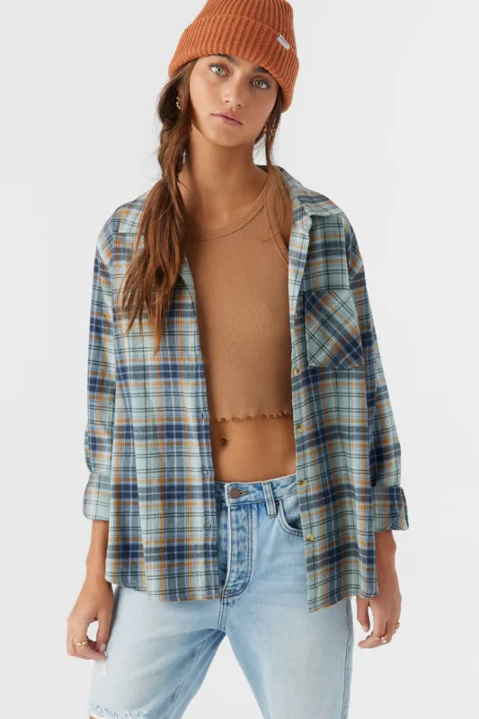 O'Neill LOGAN FLANNEL RELAXED FIT SHIRT - INFINITY sold by Sun Diego Boardshops