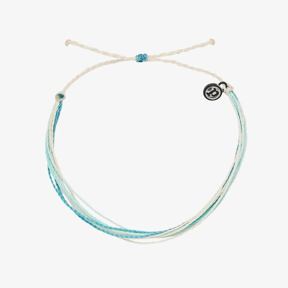 Pura Vida Bracelets Charity Anklet - CLEAN BEACHES sold by Sun Diego Boardshops