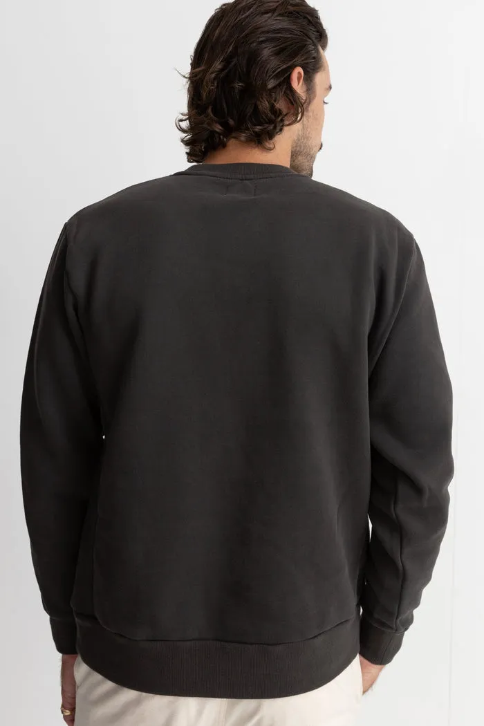 Rhythm Classic Fleece Crew - VINTAGE BLACK sold by Sun Diego Boardshops product image thumbnail 3
