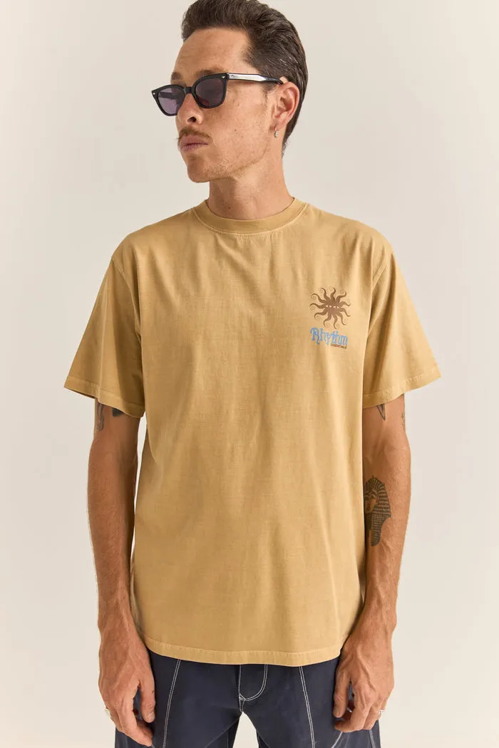 Rhythm Sun Vintage Ss T-Shirt - MACADAMIA sold by Sun Diego Boardshops product image thumbnail 2
