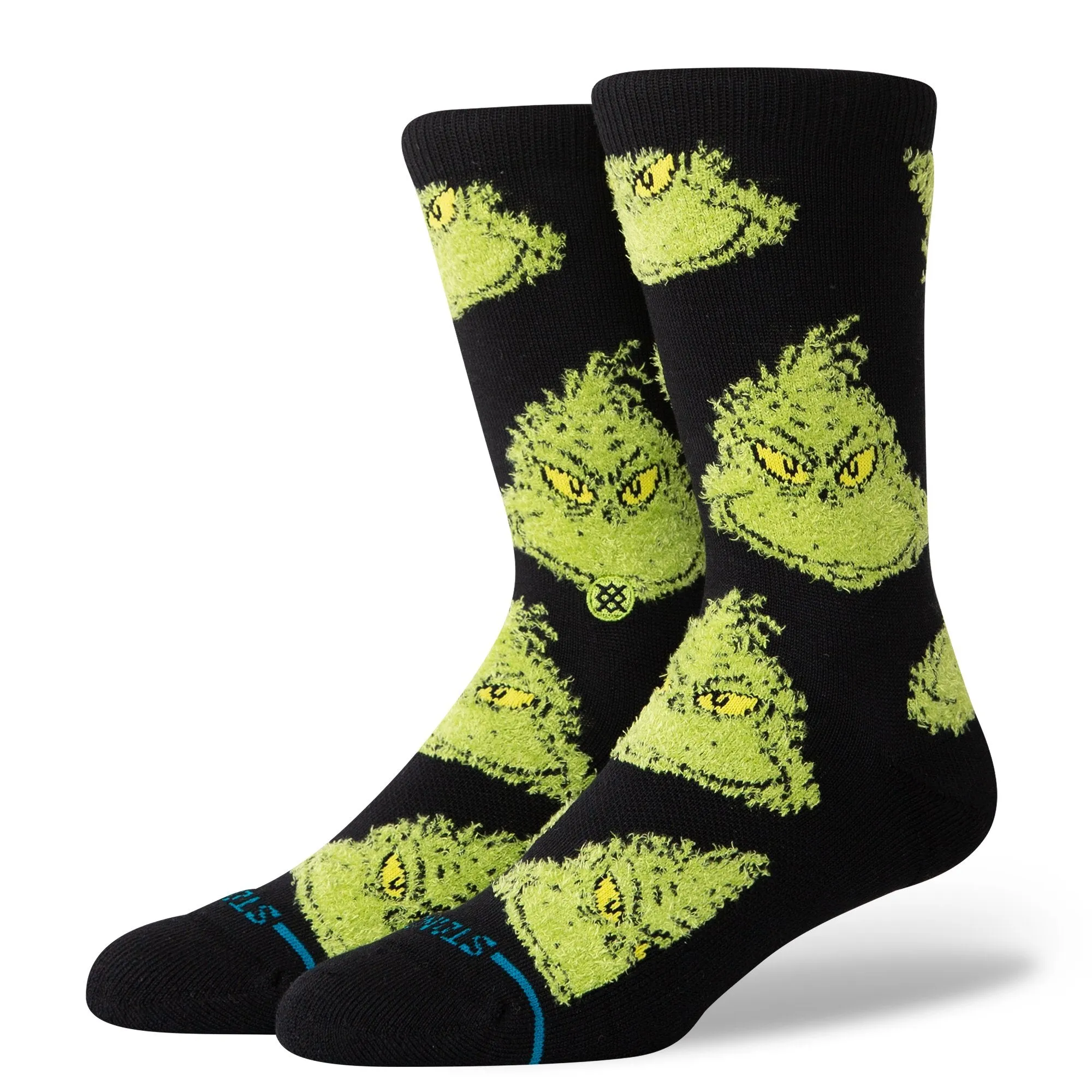 Stance The Grinch X Stance Crew Socks - BLACK sold by Sun Diego Boardshops